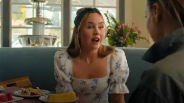 Reformation Evianna Dress worn by Tory Thompson (Liana Liberato) as seen in Based on a True Story (S02E03)