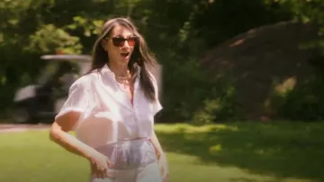 Boxer unisexe en soie lavable Fleur Du Mal porté par Jenna Lyons comme on le voit dans The Real Housewives of New York City (S15E08)