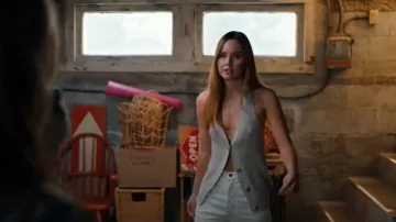 Reiss Sinead Vest worn by Tory Thompson (Liana Liberato) as seen in Based on a True Story (S02E04)