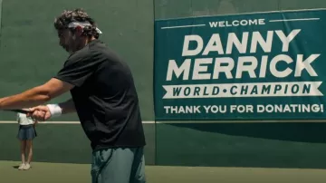 Nike Court Advantage Tennis Shorts worn by Nathan Bartlett (Chris Messina) as seen in Based on a True Story (S02E05)