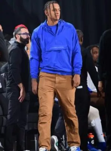 Jordan Archaeo Brown Cargo Pants usado por Paolo Banchero en la cuenta de Instagram @nbafashionfits
