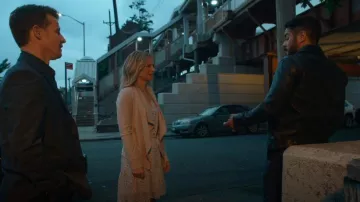 Steve Madden Wade Jacket worn by Eddie Janko (Vanessa Ray) as seen in Blue Bloods (S14E16)