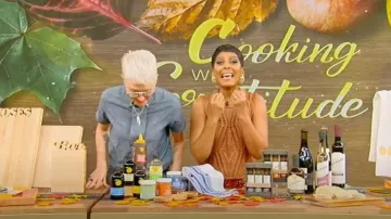 Marie Oliver McGuire Sleeveless Cotton-Blend Top worn by Tamron Hall as seen in Tamron Hall Show on November 22, 2024