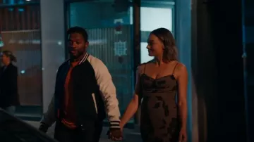 Reformation Aiko Dress worn by Rae (Louisa Krause) as seen in The Equalizer (S05E05)