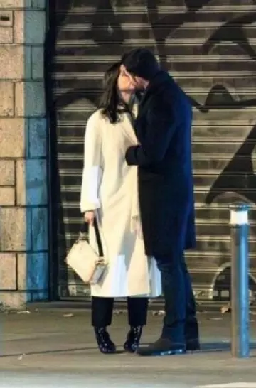 Louis Vuitton Side Trunk MM Bag worn by Ana de Armas in Madrid on November 21, 2024