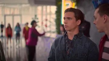 Vans Halloween Glow T-Shirt worn by Robby Keene (Tanner Buchanan) as seen in Cobra Kai (S06E06)