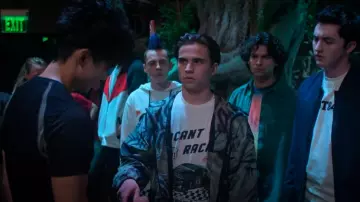 Diesel Men's Jacket J-Leopold -Zebra worn by Robby Keene (Tanner Buchanan) as seen in Cobra Kai (S06E06)