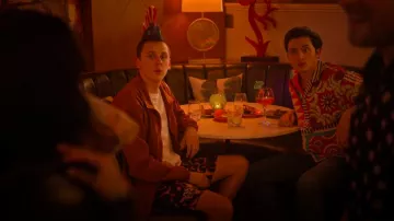 Nike Men's Dri-FIT Unlimited Studio 72 Unlined 7 Shorts worn by Eli 'Hawk' Moskowitz (Jacob Bertrand) as seen in Cobra Kai (S06E08)