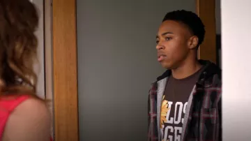 CVLA Sun Flowers Mens Tee worn by Kenny Payne (Dallas Dupree Young) as seen in Cobra Kai (S06E08)