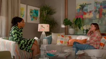 Simon Miller Axon Dress worn by Gaby (Jessica Williams) as seen in Shrinking (S02E03)