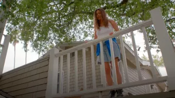 Levis 501 '90s Women's Shorts worn by Alice (Lukita Maxwell) as seen in Shrinking (S02E04)
