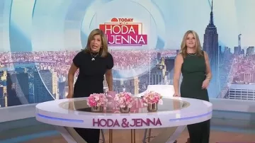 Cult Gaia Chrysta Knit Dress worn by Hoda Kotb as seen in Today  with Hoda & Jenna on November 25, 2024