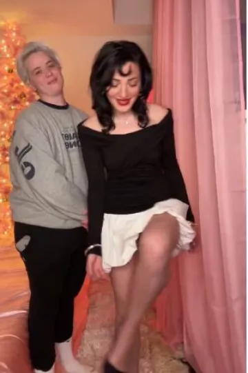 Fashion Nova Elvera Slingback Pumps worn by Niki DeMartino on her Tiktok Post on November 23, 2024