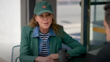 Veronica Beard Kona Jacket worn by Liz (Christa Miller) as seen in Shrinking (S02E07)