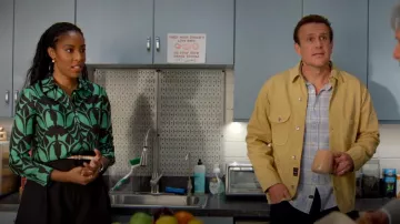 La Double J Boy Shirt worn by Gaby (Jessica Williams) as seen in Shrinking (S02E06)