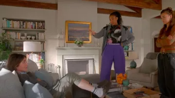 Birkenstock Boston worn by Liz (Christa Miller) as seen in Shrinking (S02E07)