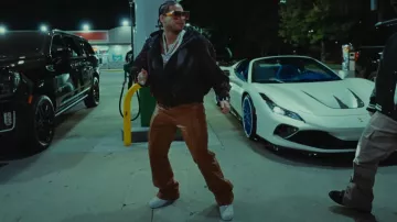 Nike Air Force 1 Low White worn by Jesús Ortiz Paz in Fuerza Regida X Luis R Conriquez - CHOLO 7 (VIDEO OFICIAL)