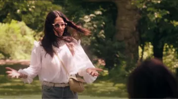 Rebecca Minkoff Edie Sac à main porté par Rebecca Minkoff comme on le voit dans The Real Housewives of New York City (S15E09)