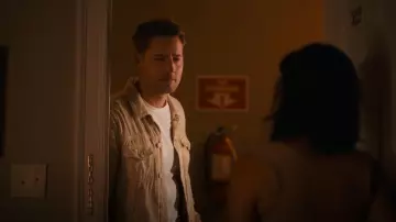 Paige Scout Denim Jacket worn by Colter Shaw (Justin Hartley) as seen in Tracker (S02E01)
