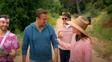 James Perse Vintage French Terry Zip Up Hoodie worn by Jimmy (Jason Segel) as seen in Shrinking (S02E09)