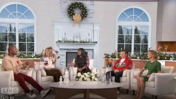 Nike Air Jordan 1 x A Ma Maniére Sneaker worn by Akbar Gbaja-Biamila as seen in The Talk on  December 3, 2024