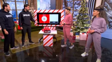 Alo Muse Sweatpant worn by Sunny Hostin as seen in The View on December 4, 2024