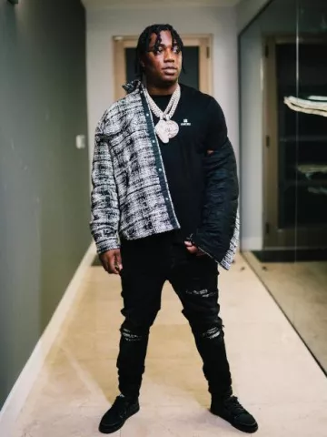 Jordan 1 Retro Low x Travis Scott Black Phantom usado por Fredo Bang en la cuenta de Instagram @fredobang