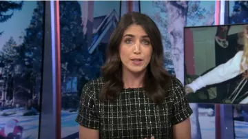 On 34th Tweed Mini Dress worn by Liz Kreutz as seen in Today on December 3, 2024