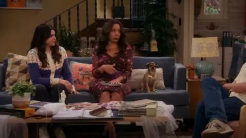 Callahan Lara Cardigan worn by Mayan (Mayan Lopez) as seen in Lopez vs Lopez (S03E05)