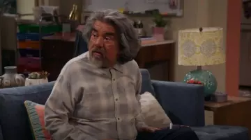 Frame Checked Cotton-Flannel Shirt worn by George (George Lopez) as seen in Lopez vs Lopez (S03E05)