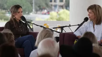 Kendra Scott Puff Sleeve Rodeo Shirt worn by Kendra Scott as seen in Today on December 4, 2024