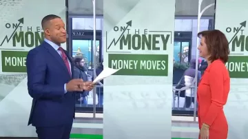 Le pull boutonné côtelé Drop Constance porté par Stephanie Ruhle comme on le voit dans Today le 4 décembre 2024