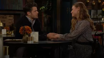 Ba&sh Kami Skirt worn by Claire Grace (Hayley Erin) as seen in The Young and the Restless on December 2, 2024