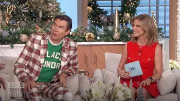 M. Turk Kennedy Blazer de Jerry O’Connell tel qu’on le voit dans The Talk le 9 décembre 2024