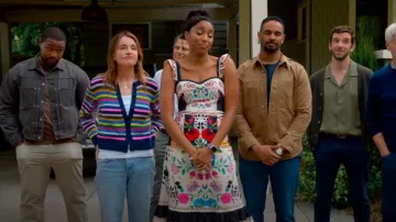 John Elliott Thumper Type II Denim Jacket worn by Sean (Luke Tennie) as seen in Shrinking (S02E10)