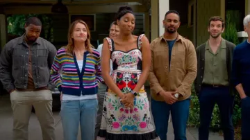 Levi's Premium Baggy Dad Women's Jeans worn by Liz (Christa Miller) as seen in Shrinking (S02E10)