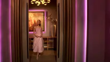 Manolo Blahnik BB 90MM Wool Pumps worn by Ariana Grande as seen in The Drew Barrymore Show on  December 6, 2024