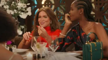 Gucci Patent Sylvie 1969 Satchel worn by Ubah Hassan as seen in The Real Housewives of New York City (S15E11)