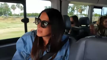 Rebecca Minkoff Lunettes de soleil Cyndi 2/S Cat Eye pour femmes portées par Rebecca Minkoff comme on le voit dans The Real Housewives of New York City (S15E11)