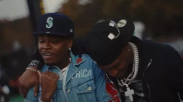 New Era Seattle Mariners Navy 59FIFTY usado por Gunna en Gunna - HIM ALL ALONG [Video Oficial]