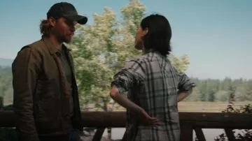 Freenote Cloth Waxed Riders Jacket worn by Kayce Dutton (Luke Grimes) as seen in Yellowstone (S05E13)