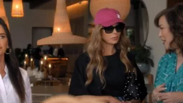 Chanel Square Sunglasses worn by Dorit Kemsley as seen in The Real Housewives of Beverly Hills (S14E04)