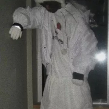 Maillot de football Balenciaga Paris #10 blanc porté par Lil Uzi Vert sur le compte Instagram @liluzivurt