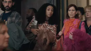 Farm Rio Toucans Cropped Sweater worn by Officer Kaya Blanke (Carra Patterson) as seen in Elsbeth (S02E07)