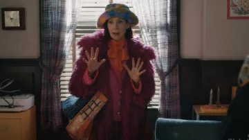 Nasty Gal Petite Premium Textured Fur Coat worn by Elsbeth Tascioni (Carrie Preston) as seen in Elsbeth (S02E07)
