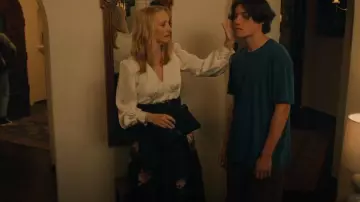 Sachin + Babi Zoe Gown Dress worn by Lydia Morgan (Lisa Kudrow) as seen in No Good Deed (S01E07)