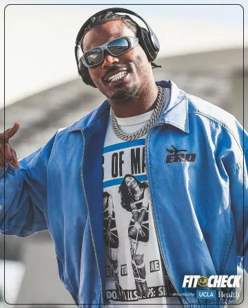 Enfants Riches Deprimés White Bonds Of Matrimony T Shirt porté par Derwin James Jr. sur le compte Instagram @chargers