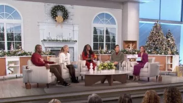 Jordan Air Jordan 1 Retro High Top Sneaker worn by Akbar Gbaja-Biamila as seen in The Talk on  December 17, 2024