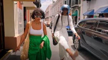 Prada Eyewear Symbole Oval-Frame Sunglasses worn by Sai Da Silva as seen in The Real Housewives of New York City (S15E12)