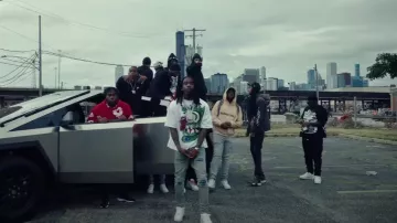 Nike Air Force 1 Low White worn by Polo G in Polo G - S.I.P (Official Video)